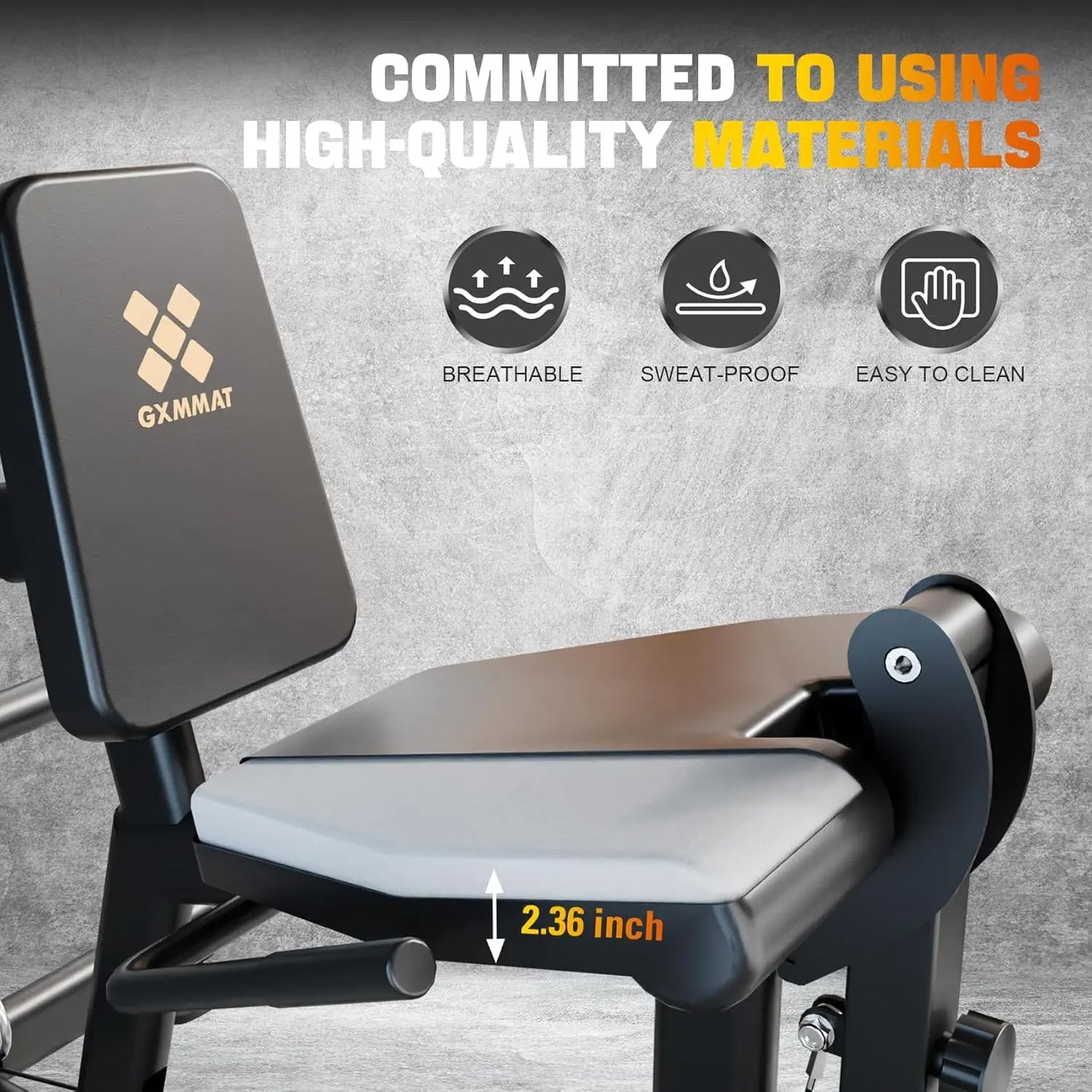 Leg Extension and Curl Machine - Professional Lower Body Workout Equipment for Home Gym, 400lbs Capacity with, Customized