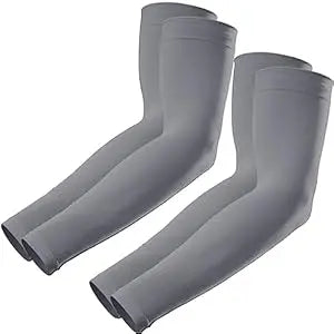 4PC/2 Pair Arm Sleeves UV Protection Arm Sleeves Football Outdoor Sports Arm Sleeves for Men