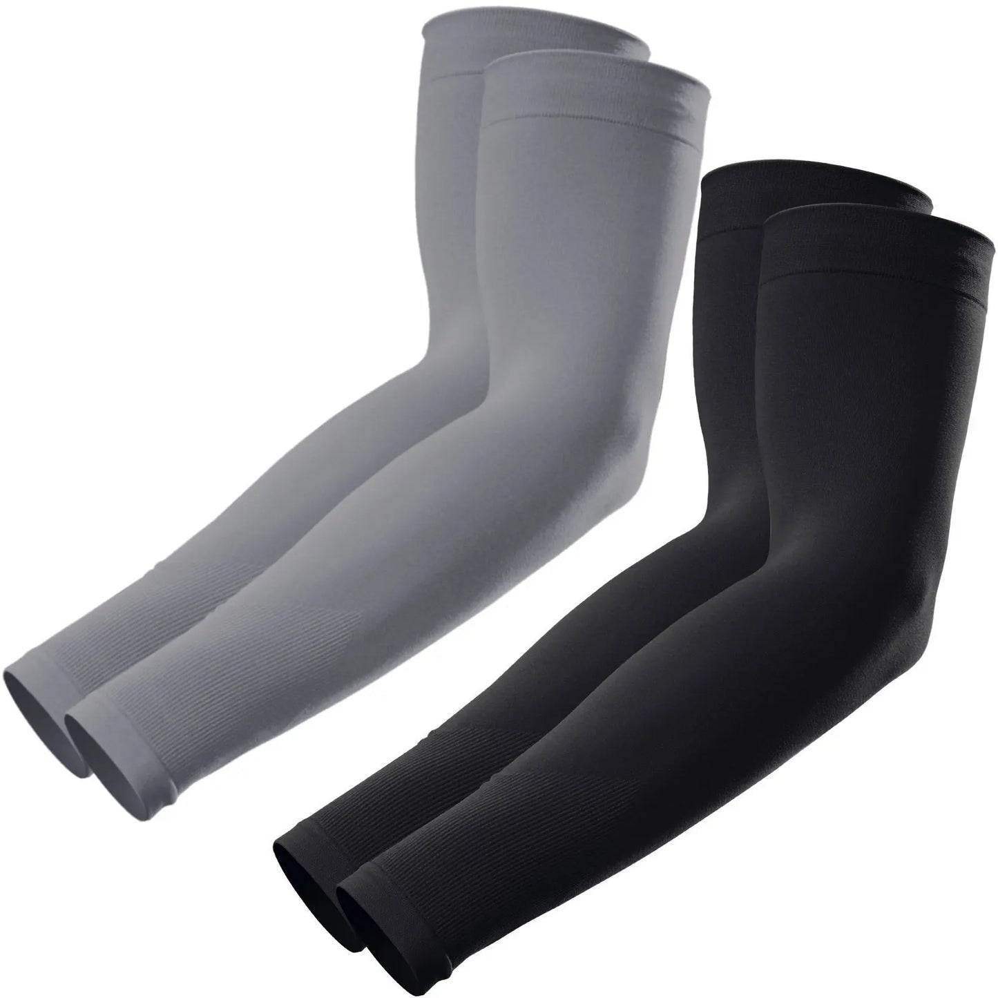4PC/2 Pair Arm Sleeves UV Protection Arm Sleeves Football Outdoor Sports Arm Sleeves for Men