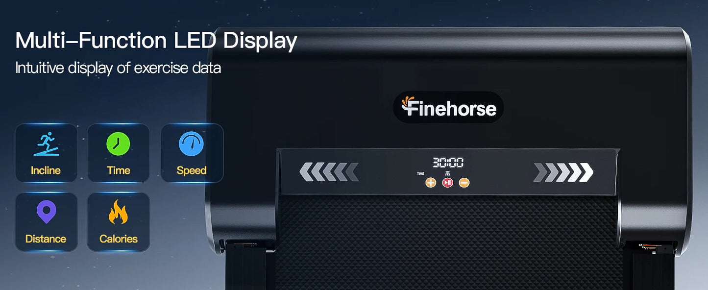 13% 6-Level Walking Pad with Auto Incline - Treadmill with Auto Incline and Remote Control, 330Lbs Capacity Portable Under Desk Treadmill for Home Office, LED Display