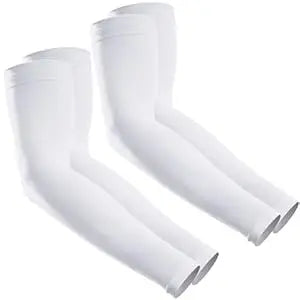 4PC/2 Pair Arm Sleeves UV Protection Arm Sleeves Football Outdoor Sports Arm Sleeves for Men