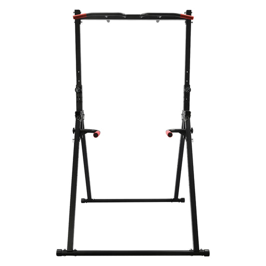 Pull Up Bar, 440LBS Weight Capacity, Power Tower Workout Dip Station Height Adjustable Free Standing for Strength Training