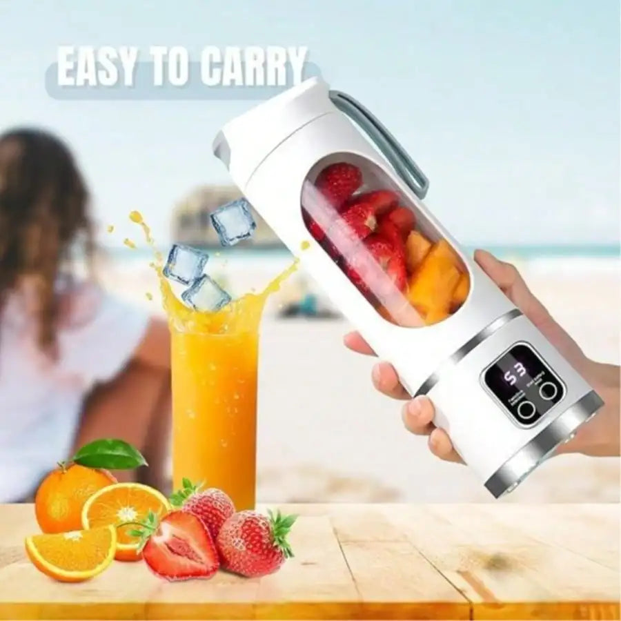 Portable Blender Personal Electric USB,500ML Portable Juicer Shakes And Smoothies Blender,Small Blenders,Mixing,Compact,Convenient And Versatile