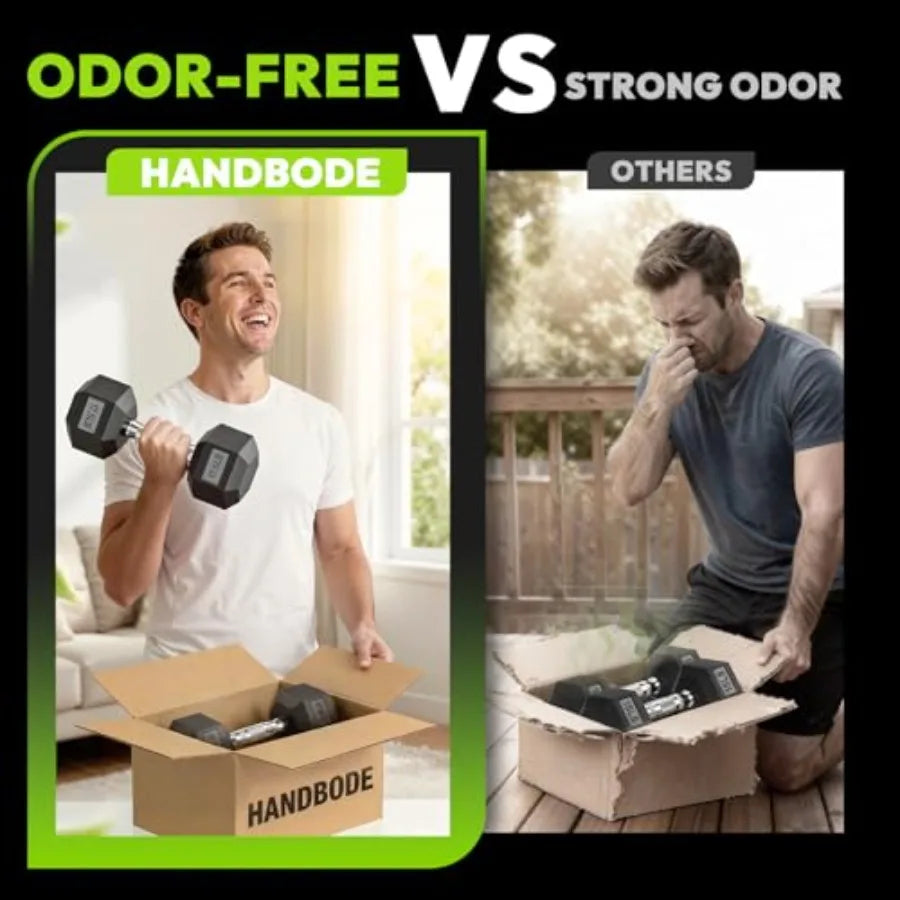 Hex Dumbbell Set with A-Frame Rack, 150