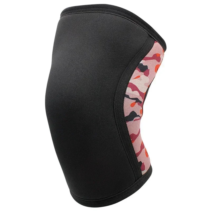 1PCS 7mm Neoprene Knee Sleeves for Weightlifting Compression Knee Brace Support For Squats Crossfit Training Workout