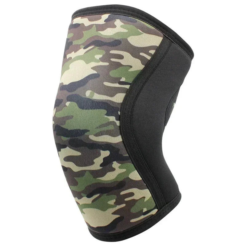 1PCS 7mm Neoprene Knee Sleeves for Weightlifting Compression Knee Brace Support For Squats Crossfit Training Workout