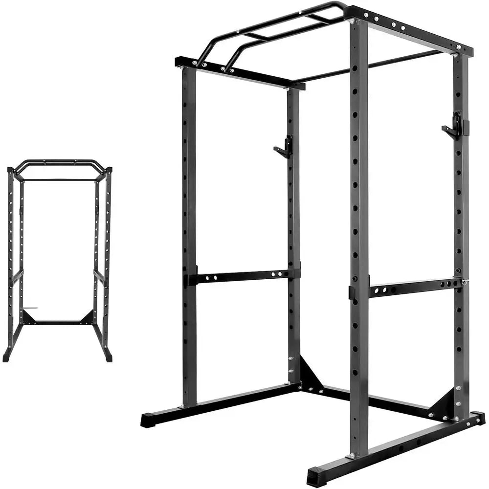 1600-Pound Power Cage with Pull-Up Bar, Adjustable Squat Rack, and Home Gym Features
