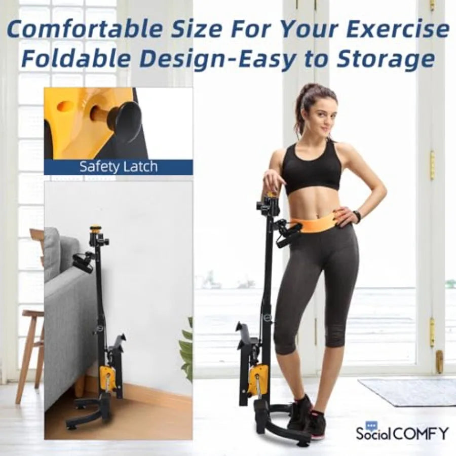 Pedal Exerciser for Elderly Hand Arm Leg and Knee Exercise Bike Adjustable Fitness Equipment for Total Body Home Pedal Exercise