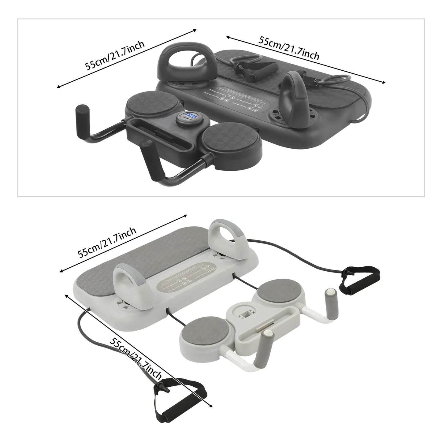 Pilates Board Load Capacity 200kg, Multifunctional Abdominal Pilates Board For Home Workout Equipment, Portable Pilates Reformer Kit