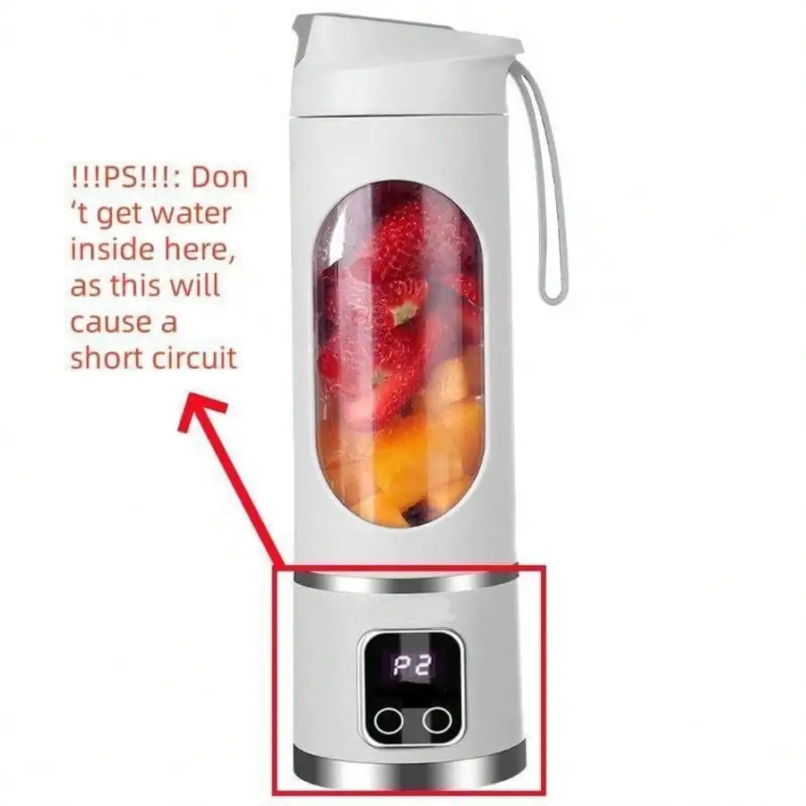 Portable Blender Personal Electric USB,500ML Portable Juicer Shakes And Smoothies Blender,Small Blenders,Mixing,Compact,Convenient And Versatile