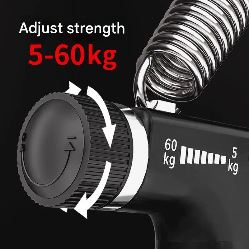 Stress Relief And Forearm Workout Ring For Muscle Building And Lnjury Recover Grip Strength Trainer Kit With Finger Exerciser
