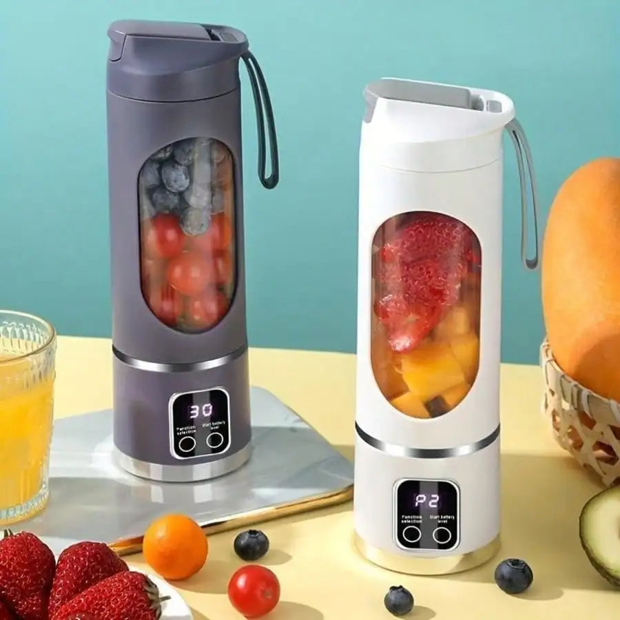 Portable Blender Personal Electric USB,500ML Portable Juicer Shakes And Smoothies Blender,Small Blenders,Mixing,Compact,Convenient And Versatile