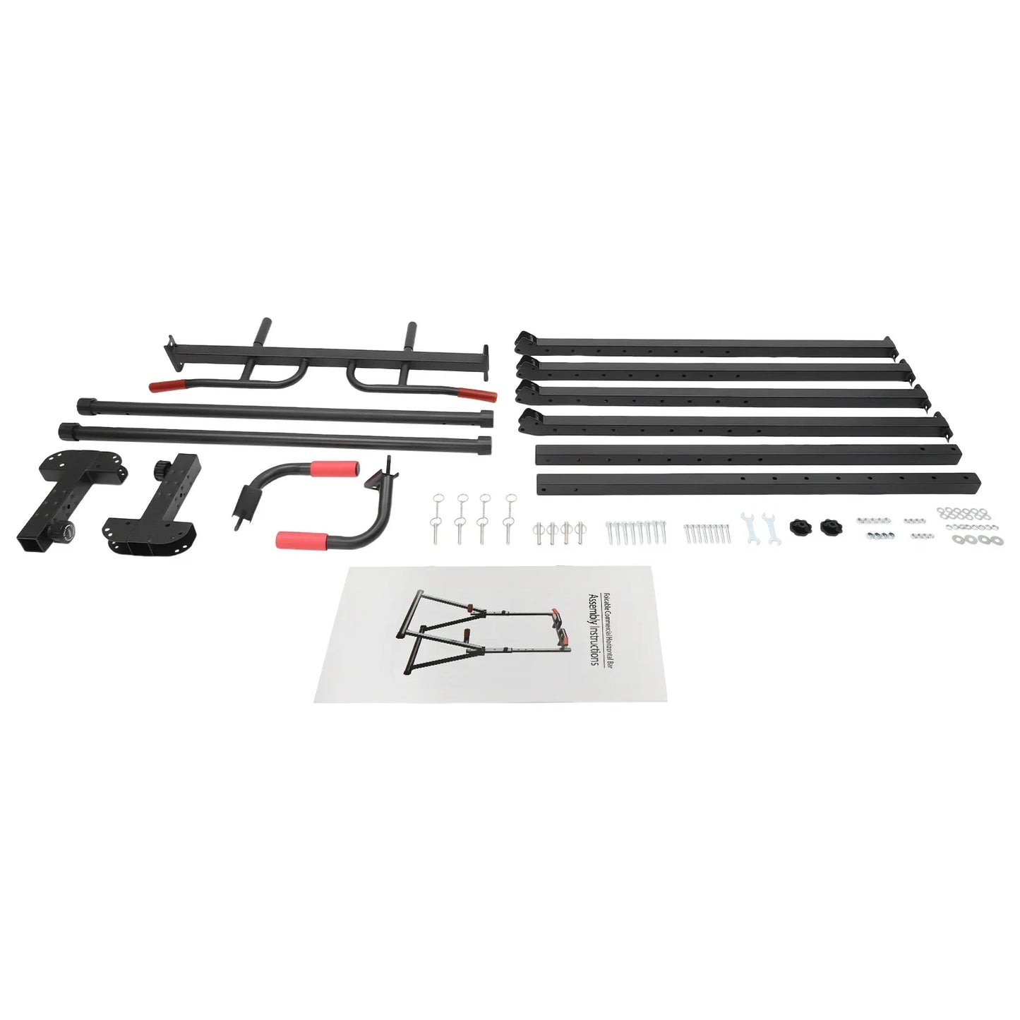 Pull Up Bar, 440LBS Weight Capacity, Power Tower Workout Dip Station Height Adjustable Free Standing for Strength Training