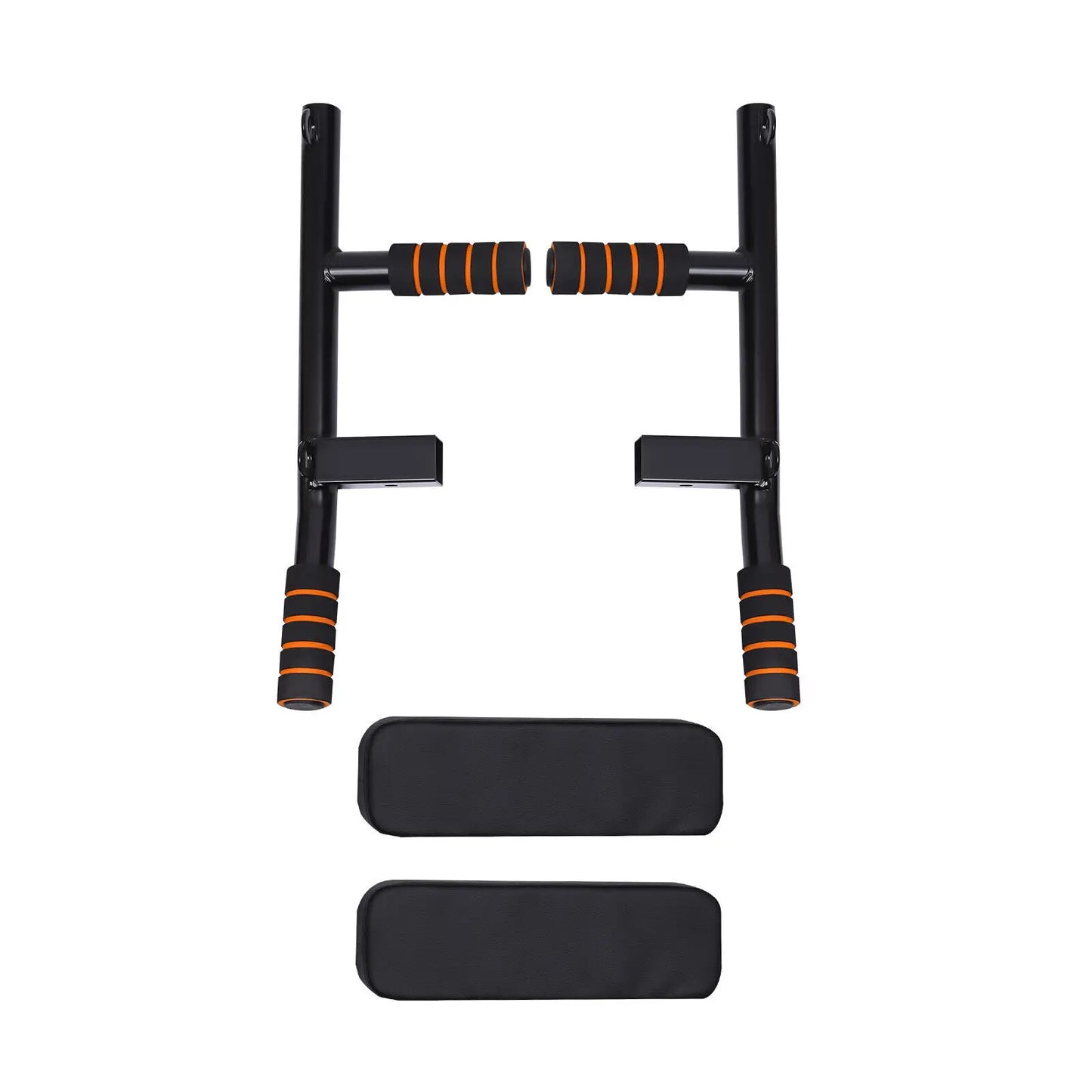 Pull Up Bar, Raise Dip Station Vertical Knee Exercise Equipment, Home Wall-Mount Dip Stand, 200kg Capacity Multi-functional