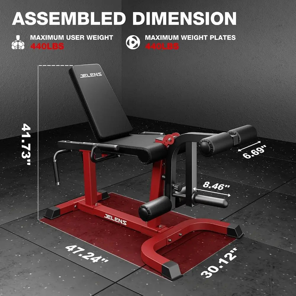 Home Leg Exercise Equipment: Adjustable Leg Extension and Curl Machine for Lower Body Workouts