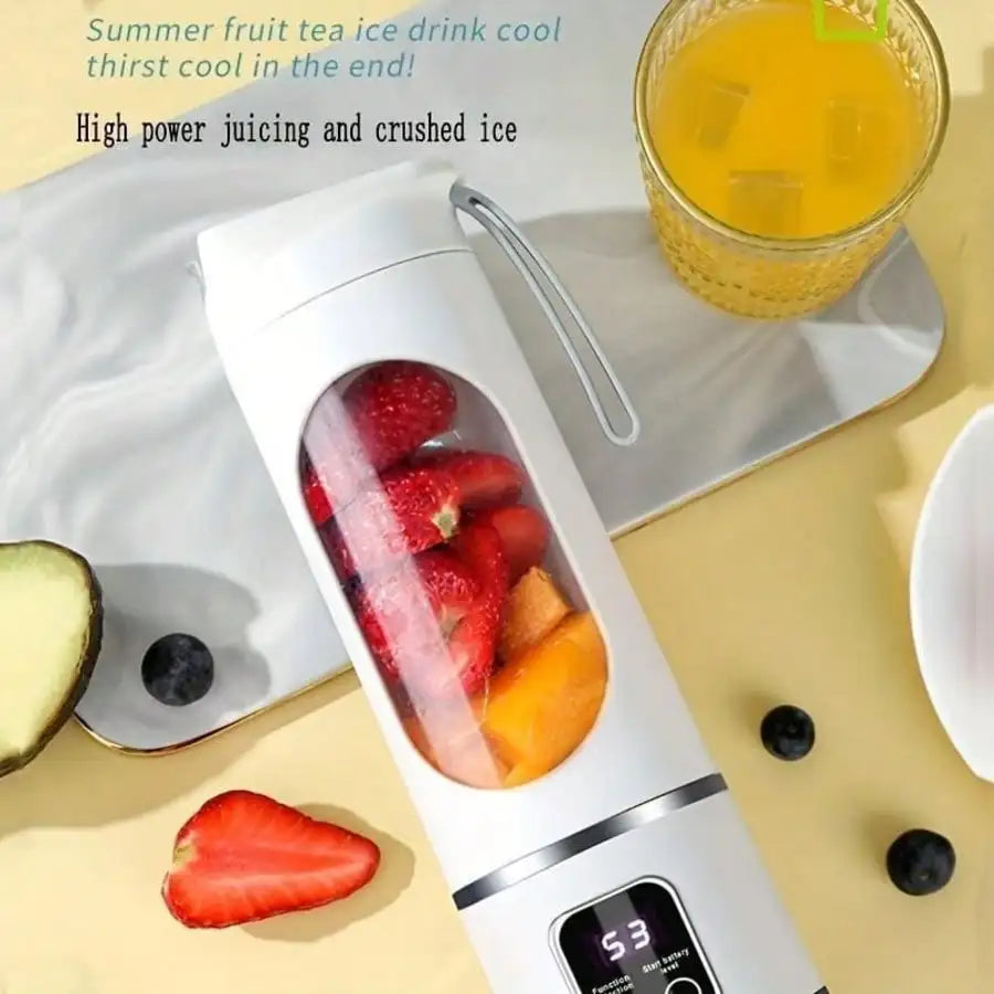 Portable Blender Personal Electric USB,500ML Portable Juicer Shakes And Smoothies Blender,Small Blenders,Mixing,Compact,Convenient And Versatile