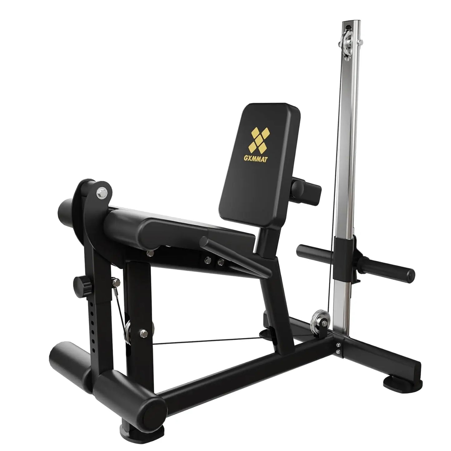 Leg Extension and Curl Machine - Professional Lower Body Workout Equipment for Home Gym, 400lbs Capacity with, Customized