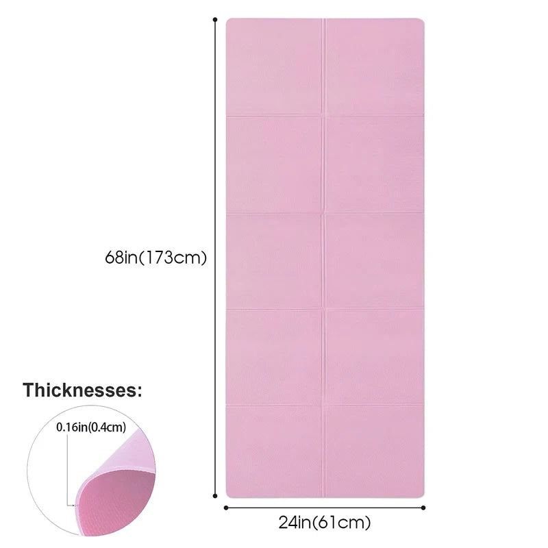 New-4MM Thick EVA Yoga Mats Anti-slip Sport Fitness Mat Blanket For Exercise Yoga And Pilates Gymnastics Mat Fitness Equipment