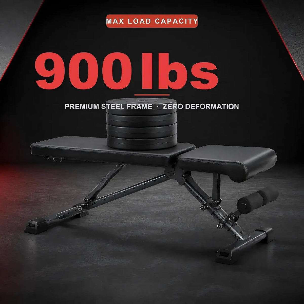 Adjustable Weight Training Bench, Exercise Workout Bench