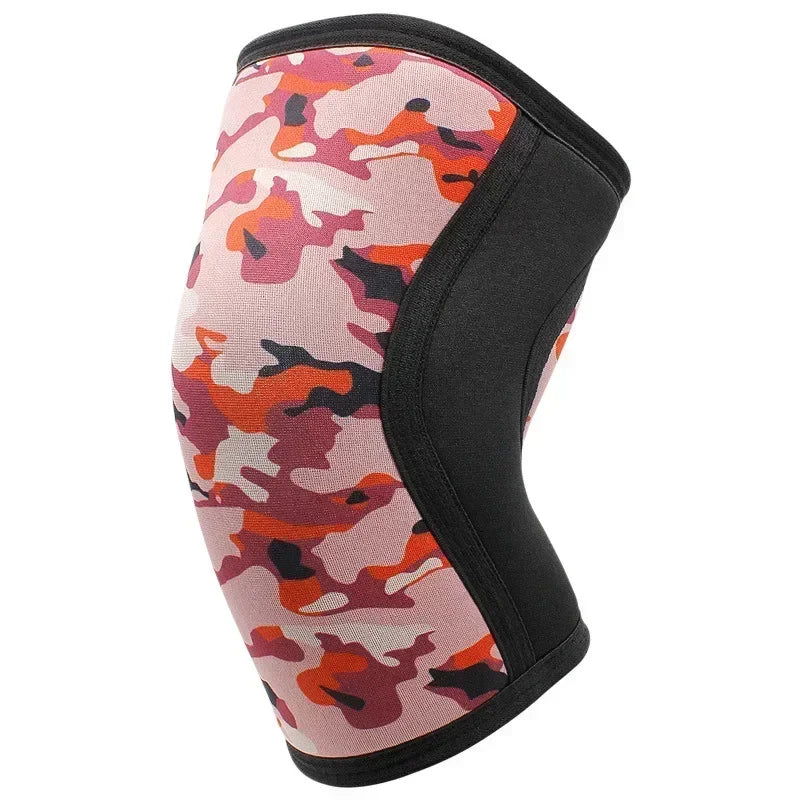 1PCS 7mm Neoprene Knee Sleeves for Weightlifting Compression Knee Brace Support For Squats Crossfit Training Workout