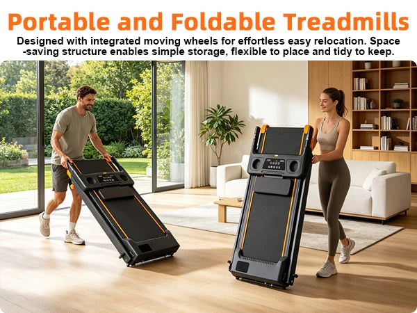 Walking Pad Treadmill, Treadmill with 12% Incline, 3-in-1 Foldable Treadmills for Home,12 HIIT Modes, Quiet Treadmill with Incline, 300 LBS Capacity, with App, Speaker, Heart Rate,and LED Display