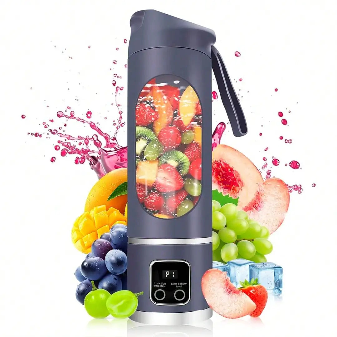 Portable Blender Personal Electric USB,500ML Portable Juicer Shakes And Smoothies Blender,Small Blenders,Mixing,Compact,Convenient And Versatile