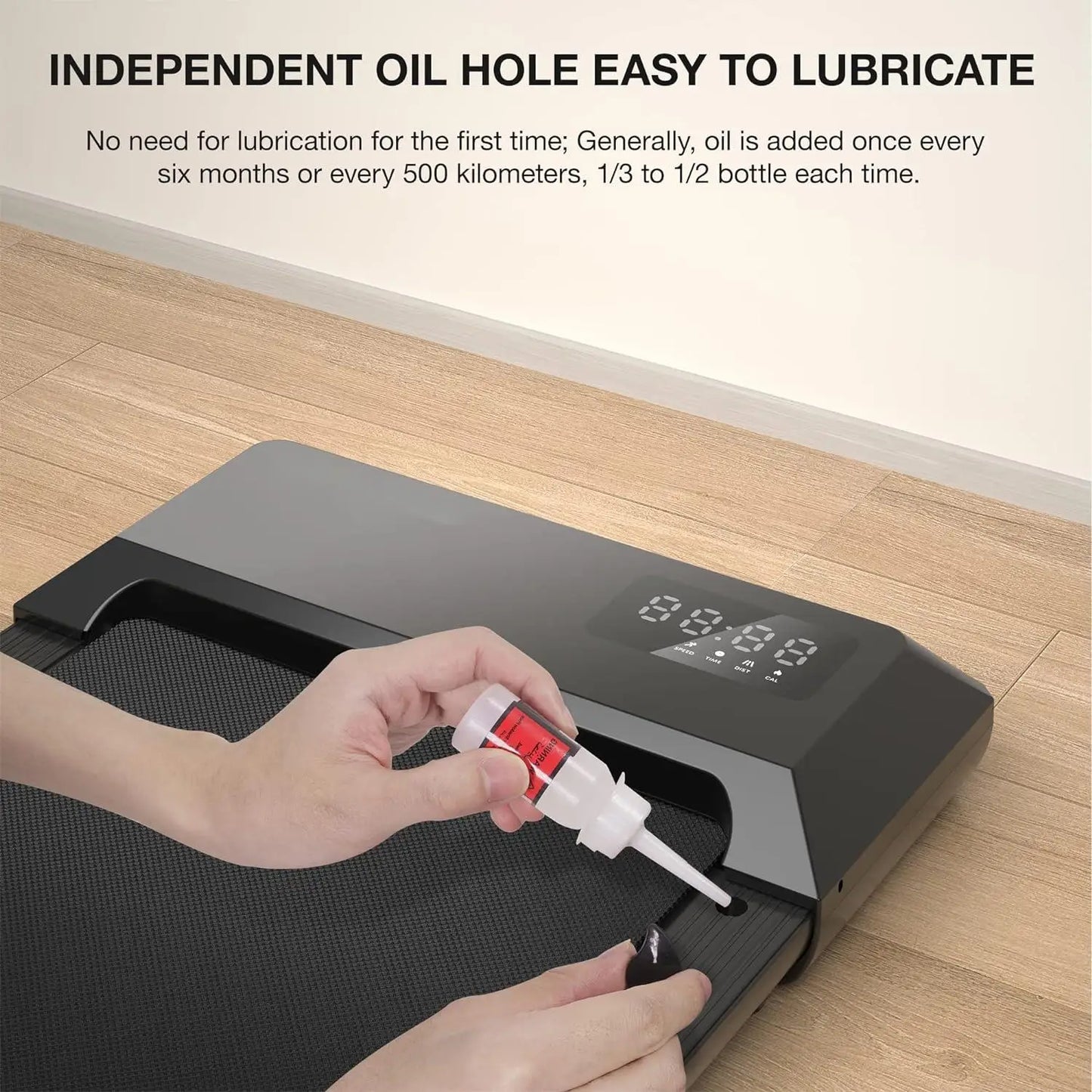 2-in-1 Home/Office 2.5 HP Walking Treadmill,mini Treadmills for Small Spaces with APP & Remote Control