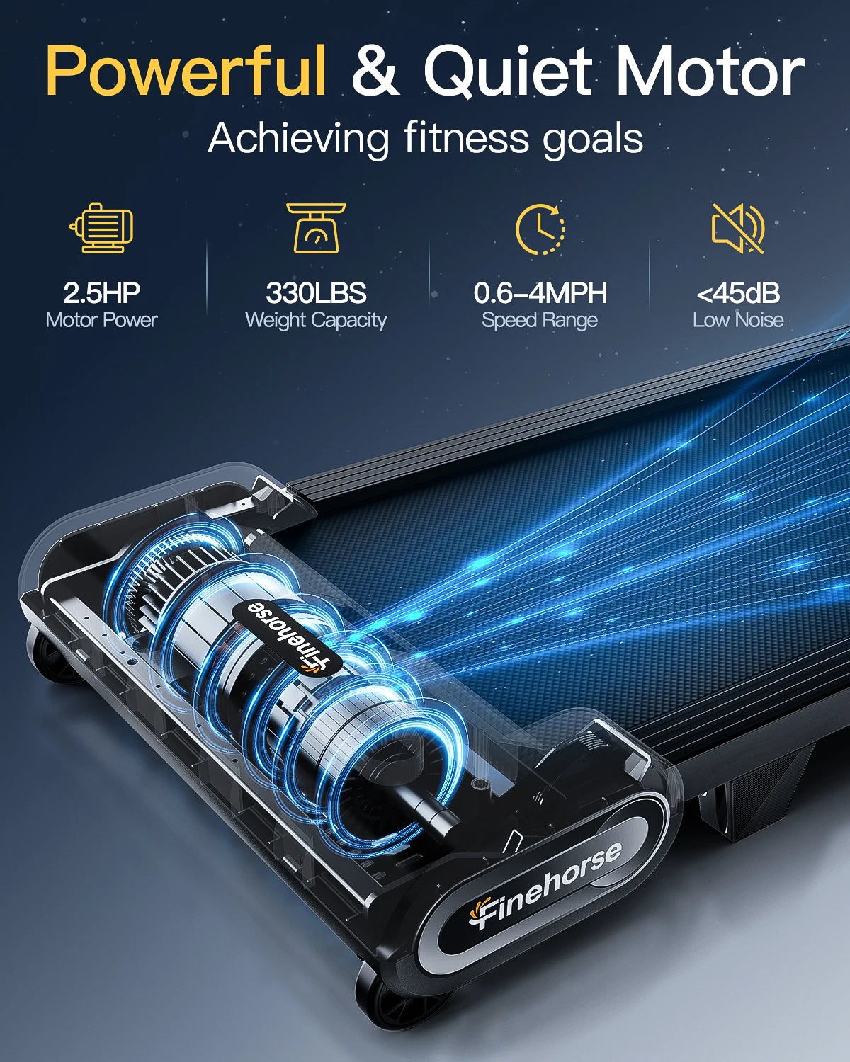 13% 6-Level Walking Pad with Auto Incline - Treadmill with Auto Incline and Remote Control, 330Lbs Capacity Portable Under Desk Treadmill for Home Office, LED Display