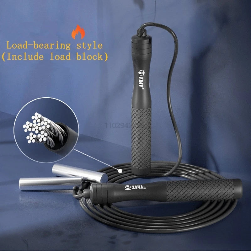 Gym crossfit Jump rope professional equipmentcomba crossfit Weighted sport boxing rope exercise segmented rope bodybuilding man